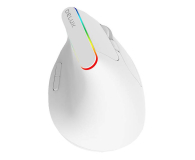 Delux Mysz Pionowa M618C RGB (Biała) - 1044032 - zdjęcie 3